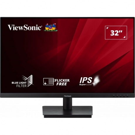 Монитор ViewSonic 31.5" VA3209-MH черный IPS - фото 1