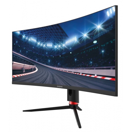 Монитор Digma 34" Overdrive 34A710Q черный (DM34VG01) - фото 2