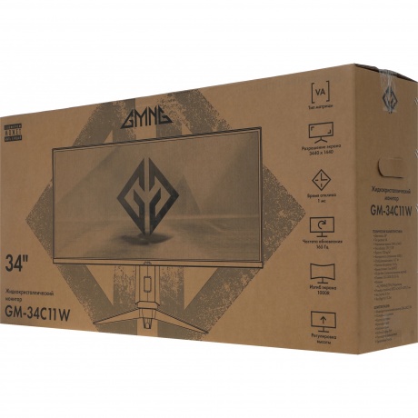 Монитор GMNG 34" Gaming GM-34C11W черный (GM34VG01) - фото 36