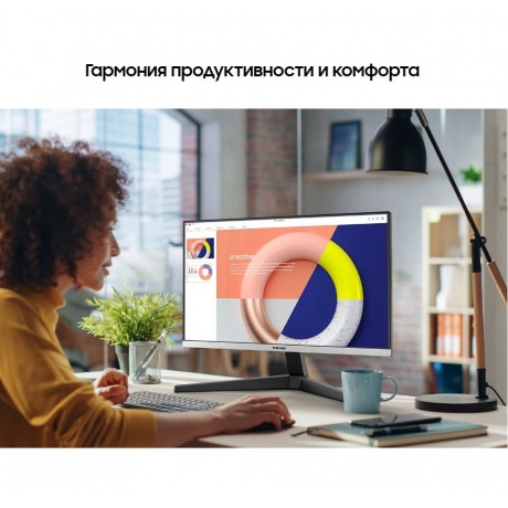 Монитор Samsung 27" S27C330GAI Black (LS27C330GAIXCI) - фото 6