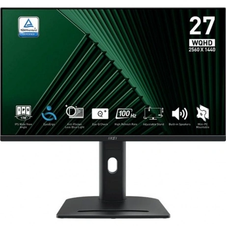 Монитор MSI 27'' PRO MP275QPG (9S6-3PC39M-069)
