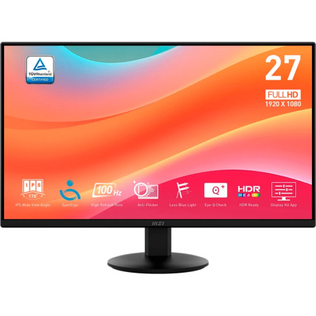 Монитор MSI 27" PRO MP272L (9S6-3PD6CT-008) - фото 1