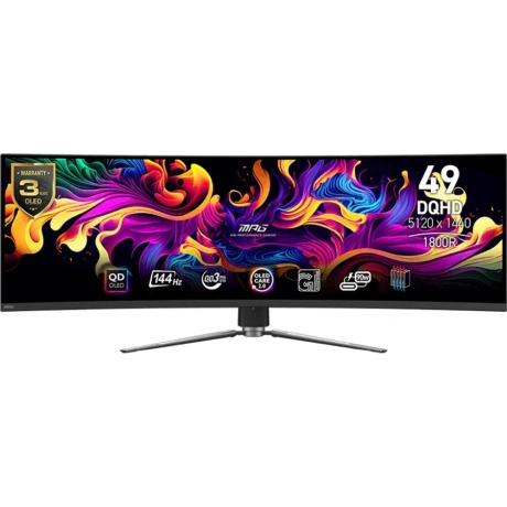 Монитор MSI 49"  MPG 491CQP QD-OLED 1800R (9S6-3FA84T-034)