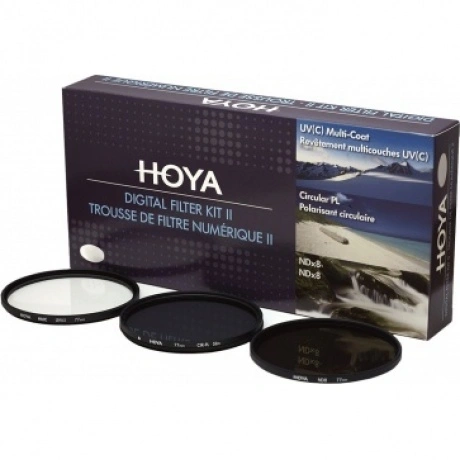 Набор светофильтров Hoya UV (C) HMC MULTI, PL-CIR, NDX8 46MM