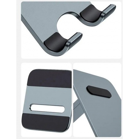 Подставка для планшета Baseus Desktop Biaxial Grey (LUSZ000113) - фото 12