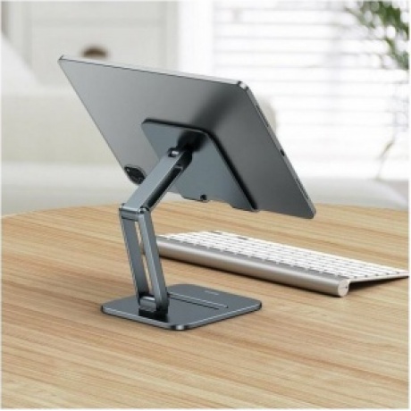 Подставка для планшета Baseus Desktop Biaxial Grey (LUSZ000113) - фото 8