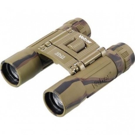 Бинокль Veber Sport БН 10x25 камуфлированный - фото 1