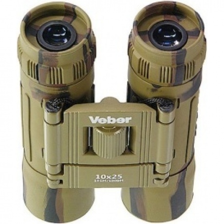 Бинокль Veber Sport БН 10x25 камуфлированный - фото 2