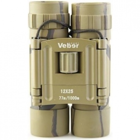 Бинокль Veber Sport БН 12x25 камуфлированный - фото 2