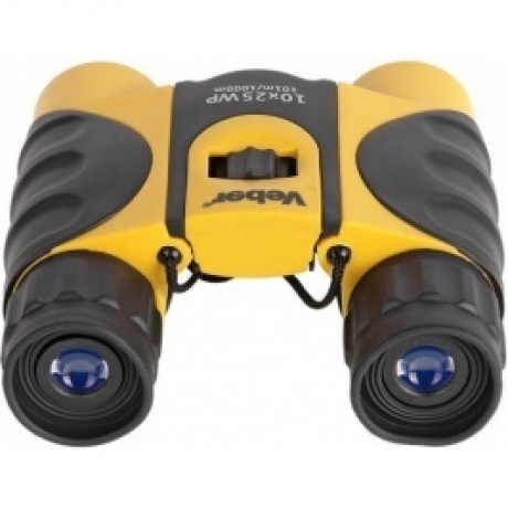 Бинокль Veber 10x25 WP, желто-черный - фото 2