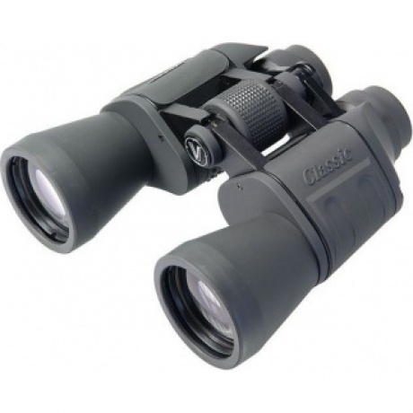 Бинокль Veber Classic БПШЦ 10x50 VRWA широкоугольный, серый - фото 1