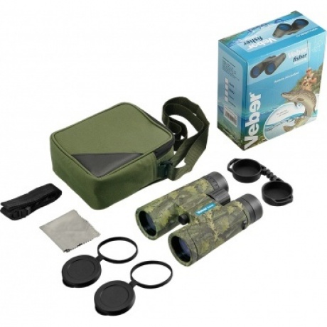 Бинокль 8*42 Veber Fisher (camo) - фото 6