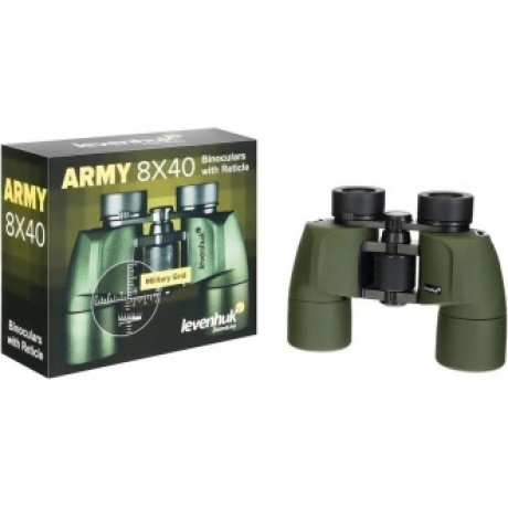 Бинокль Levenhuk Army 8x40 с сеткой - фото 5