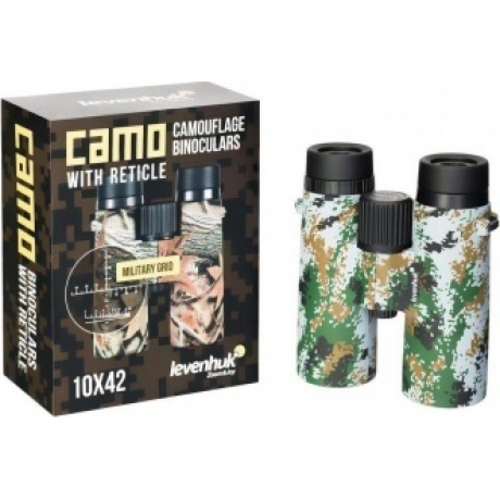 Бинокль Levenhuk Camo Dots 10x42 с сеткой - фото 11