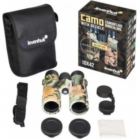 Бинокль Levenhuk Camo Rind 10x42 с сеткой - фото 9