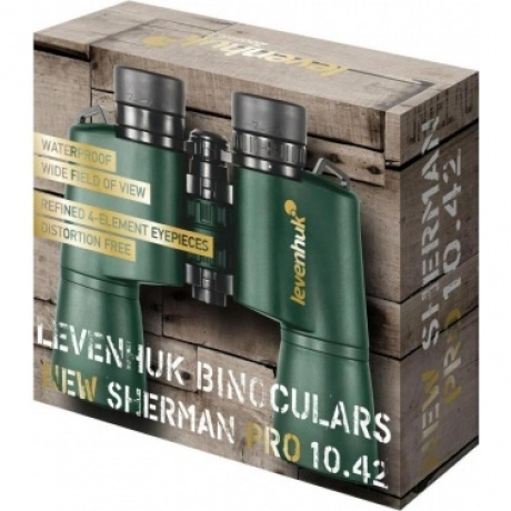 Бинокль Levenhuk New Sherman PRO 10x42 - фото 2
