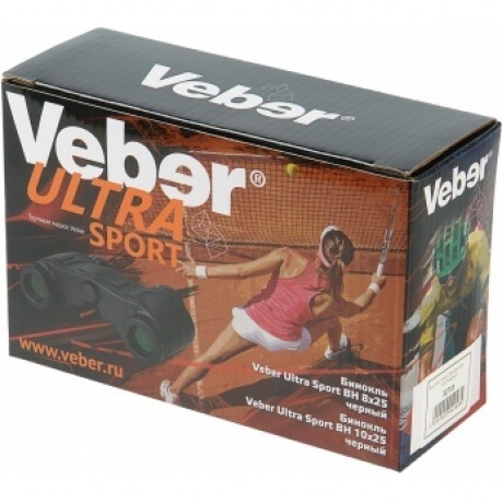 Бинокль Veber Ultra Sport BН 10x25 черный - фото 9