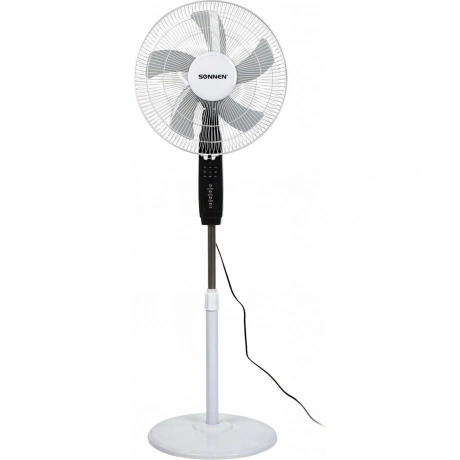 Вентилятор напольный SONNEN TF-45W-40-520 3 режима, пульт ДУ
