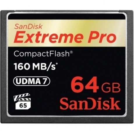 Карта Памяти CF 64Gb Sandisk Extreme Pro (160/150 Mb/s)
