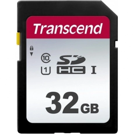 Карта памяти Transcend 32Gb 300S SDHC UHS-I U1 (95/45 MB/s)