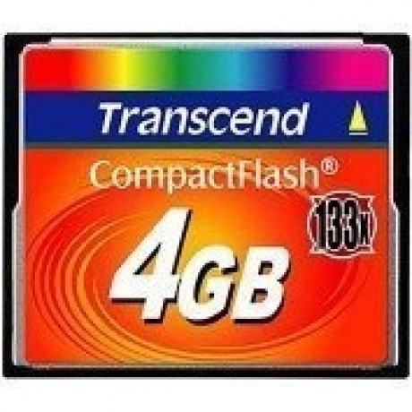 Карта памяти Transcend CompactFlash Card 4GB 133X (TS4GCF133)