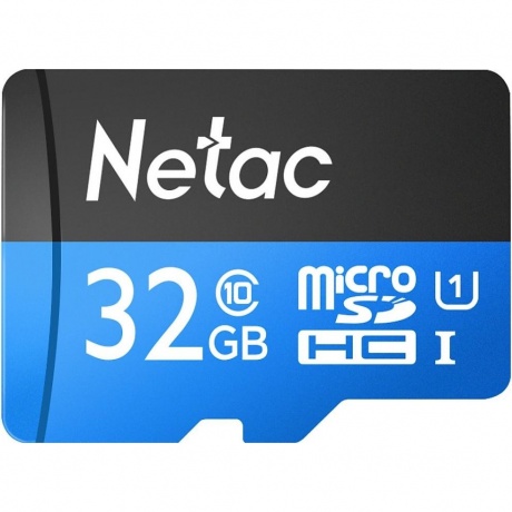 Карта памяти Netac microSD P500 32Gb (NT02P500STN-032G-S) - фото 1