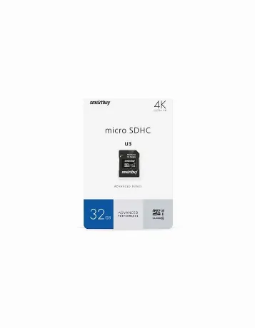 Карта памяти SmartBuy micro SDHC 32Gb Advanced Series UHS-I U3 V...