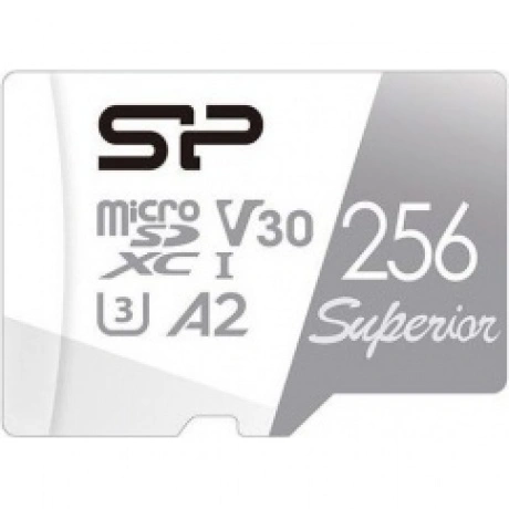 Карта памяти micro SDXC 256Gb Silicon Power Superior UHS-I U3 V3...