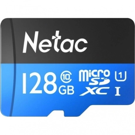 Карта памяти NeTac P500 Standard MicroSDXC 128GB (NT02P500STN-12...