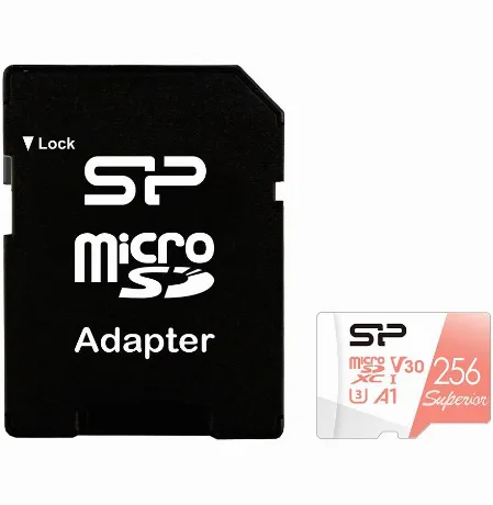 Карта памяти microSD 256GB Silicon Power Superior A1 microSDXC C...