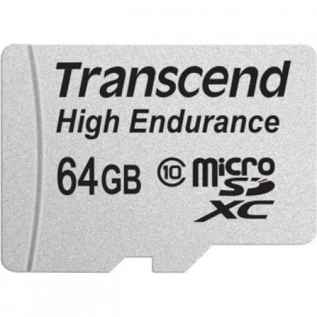 Карта памяти microSD 64GB Transcend microSDXC Class 10  (SD адап...