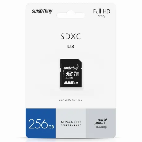 Карта памяти SmartBuy Micro SDXC Advanced Series 256Gb UHS-I U3 ...