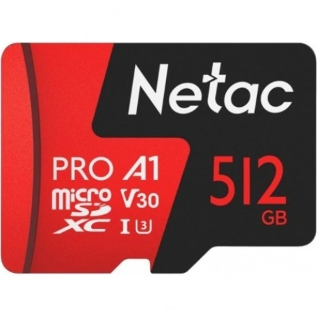 Карта памяти Netac MicroSDXC P500 Pro 512GB (NT02P500PRO-512G-S)