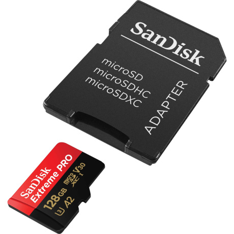 Карта памяти SanDisk Extreme Pro microSD UHS I Card 128GB SDSQXCD-128G-GN6MA - фото 5
