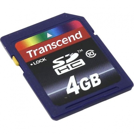 Карта памяти Transcend SDHC 4GB Class 10 (TS4GSDHC10) - фото 3