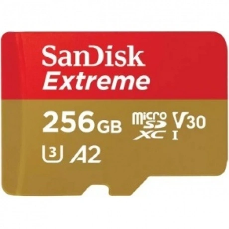 Карта памяти microSDXC 256GB SanDisk EXTREME Class 10, UHS-I, W1...