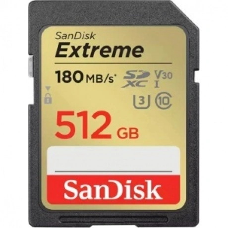Карта памяти SDXC 512GB SanDisk Extreme UHS-I Class 3 (U3) V30 1...