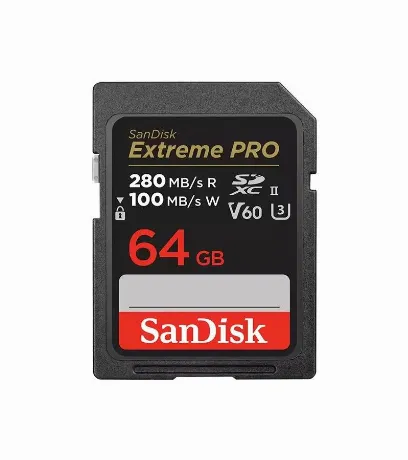 Карта памяти SanDisk SDSDXEP-064G-GN4IN 64 ГБ SDXC Extreme PRO U...