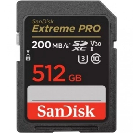 Карта памяти SanDisk 512GB Extreme Pro SDSDXXD-512G-GN4IN