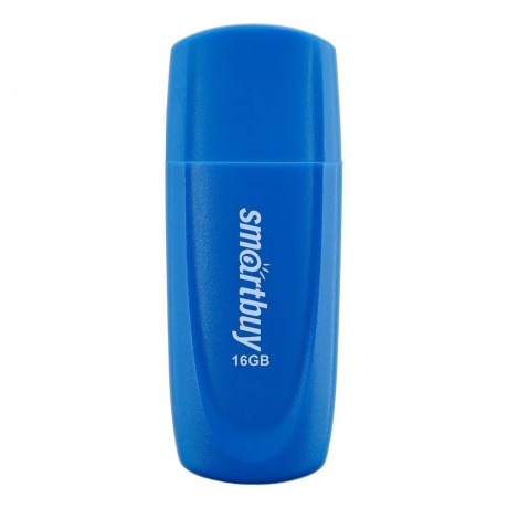 Карта памяти SmartBuy 16GB Scout Blue (SB016GB2SCB) - фото 1