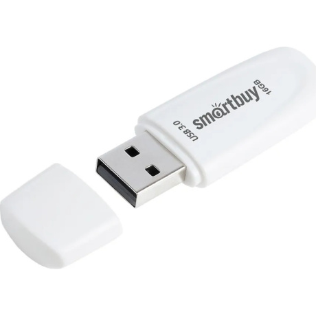 Карта памяти SmartBuy 16GB Scout White 3.0 (SB016GB3SCW) - фото 2
