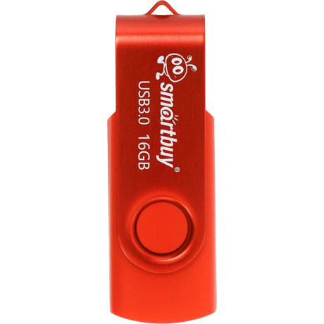 Карта памяти SmartBuy 16GB Twist Red 3.0 (SB016GB3TWR) - фото 2