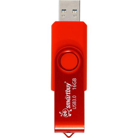 Карта памяти SmartBuy 16GB Twist Red 3.0 (SB016GB3TWR) - фото 4