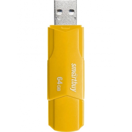 Карта памяти SmartBuy 64GB CLUE Yellow (SB64GBCLU-Y) - фото 2