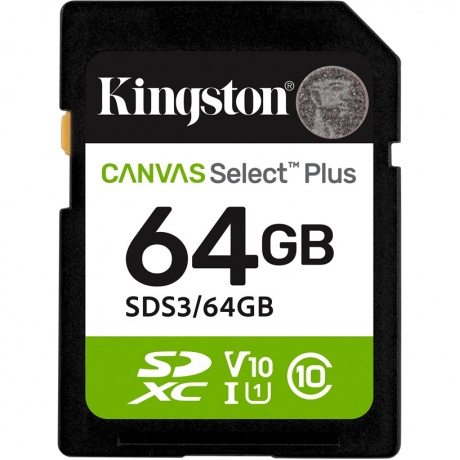 Карта памяти Kingston SDS3/64GB - фото 1