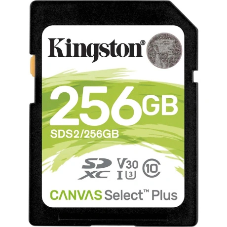 Карта памяти Kingston Canvas Select Plus SDXC UHS-I U3 256 ГБ SD...