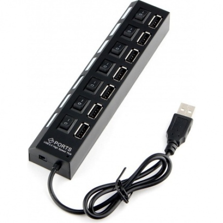 USB-концентратор Gembird UHB-U2P7-02 2.0 - фото 2