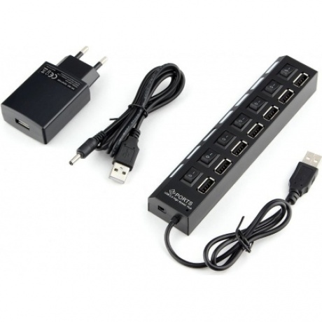 USB-концентратор Gembird UHB-U2P7-02 2.0 - фото 3