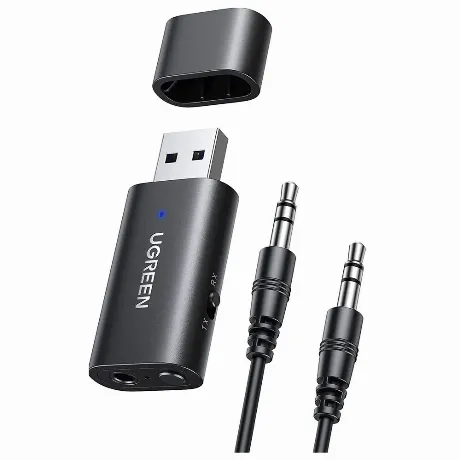 Bluetooth аудио ресивер + трансмиттер UGREEN CM523-60300 Black (...