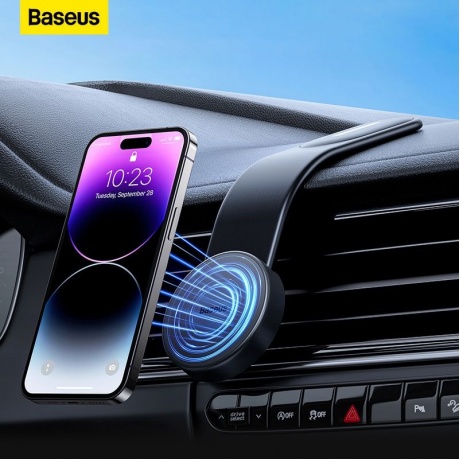 Держатель для смартфона Baseus C02 Cluster Black (SUCC000201) - фото 15
